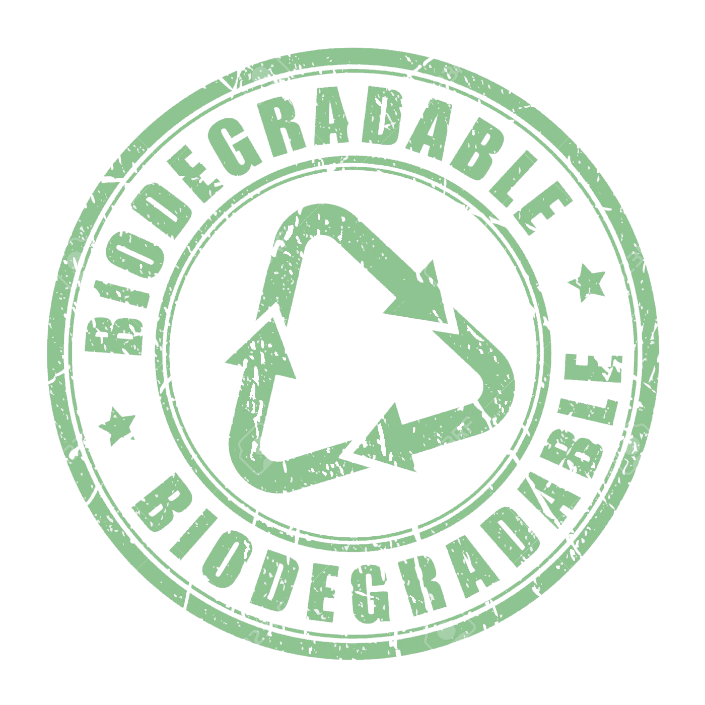 Biodegradable logo